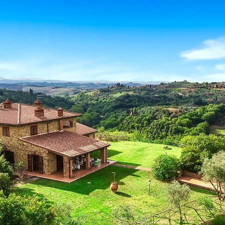 Casa Ora D'Oro - Panoramic Views / Pool / Private Garden Villa Trequanda Dış mekan fotoğraf