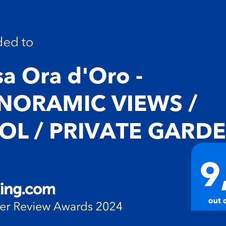 Casa Ora D'Oro - Panoramic Views / Pool / Private Garden Villa Trequanda Dış mekan fotoğraf